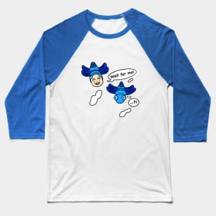 Cartoon kid dragonfly cosplay Baseball T-Shirt